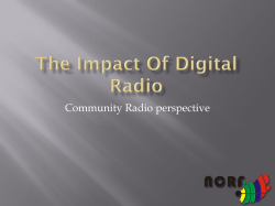 The impact of digital radio