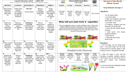 Harvest of the Month Whole Grains