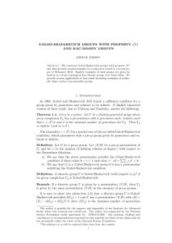 GOLOD-SHAFAREVICH GROUPS WITH PROPERTY (T) AND KAC