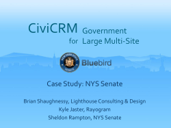 Government/Large Multi-Site