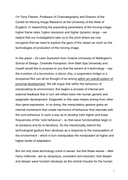 Microsoft Word 2007 - UWE Research Repository