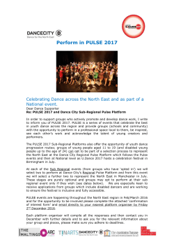 PULSE 2017 - Arts Centre Washington