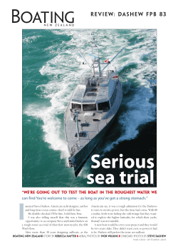 Review: Dashew FPB 83