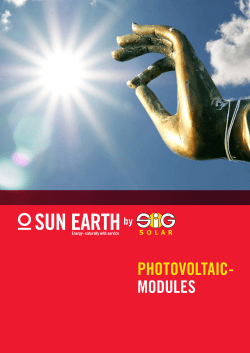 Photovoltaic- Modules