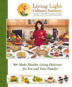 Make Healthy Living Delicious for You and Your Family!