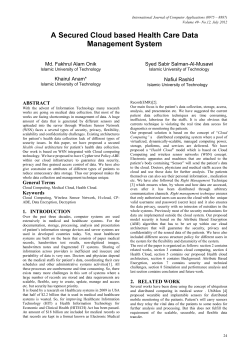 3. what is cloud computing - International Journal of Computer
