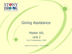 Focus: Deaf Education