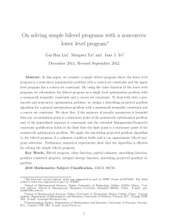 On solving simple bilevel programs with a nonconvex
