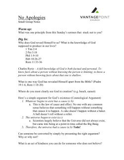 Notes - VantagePoint Church