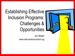 How Effective Is Your Current Inclusion Program?