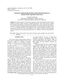 Solving the Vehicle Routing Problem with Stochastic Demands via