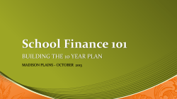 October 2013 - Madison-Plains Local School District