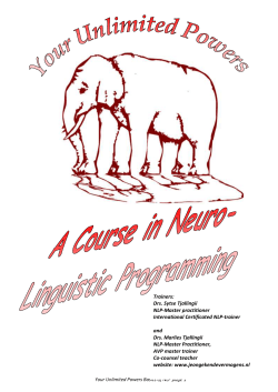 Basic course - je ongekende vermogens.html