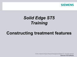 Constructing treatment features