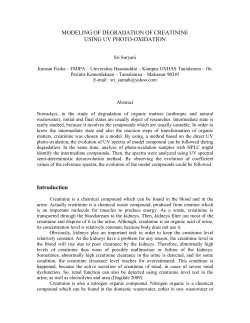 Creatinine is a chemical waste molecule that is
