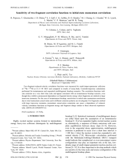 Sensitivity of two-fragment correlation functions to initial