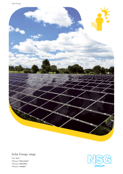 Solar Energy range