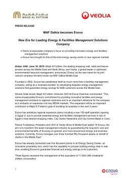 MAF Dalkia becomes Enova