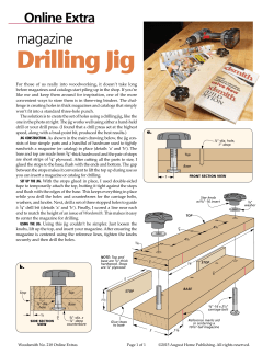 Drilling Jig - Woodsmith.com