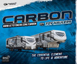 Keystone Carbon 2016 Brochure Lakeshore RV