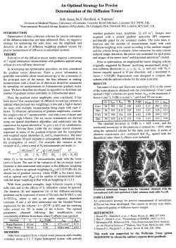 An Optimal Strategy for Precise Determination of the