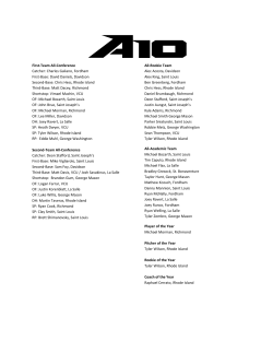 First-Team All-Conference Catcher: Charles Galiano, Fordham First