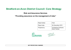 TableStart:Audit - Stratford-on-Avon District Council: Meetings