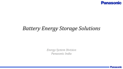 Battery Energy Storage Solutions