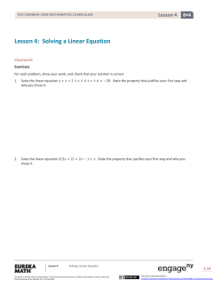 State the property that justifies your first step and why