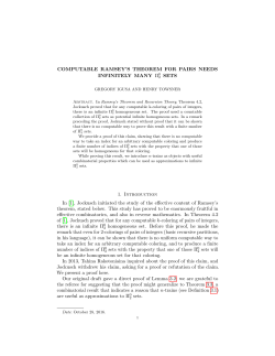 COMPUTABLE RAMSEY`S THEOREM FOR PAIRS NEEDS