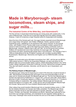 Maryborough - Queensland Rail