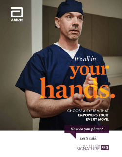 It`s all in - Abbott Vision