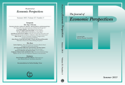 The Journal of Economic Perspectives