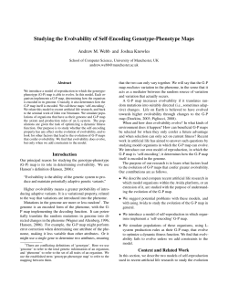 Studying the Evolvability of Self-Encoding