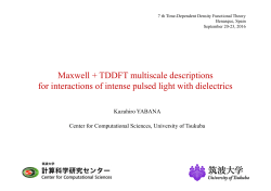 Maxwell + TDDFT multiscale descriptions for interactions of intense