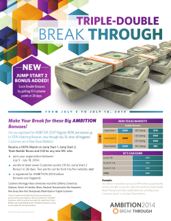 break through - Ambit Energy
