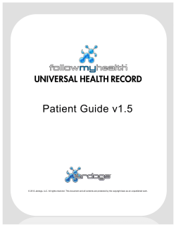 Patient Guide v1.5 - Cadillac Family Physicians PC