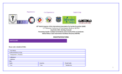 IASP2017 Registration Form