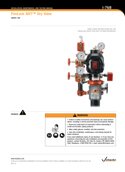 FireLock NXT™ Dry Valve I-768