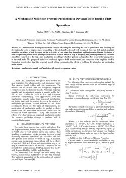 A Mechanistic Model for Pressure Prediction in Deviated
