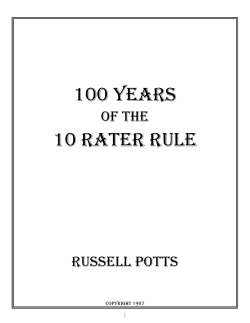 100 years of the 10Rater Rule - International Ten Rater Class