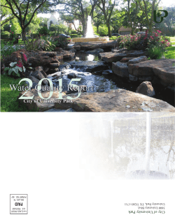 Annual Drinking Water Quality Report