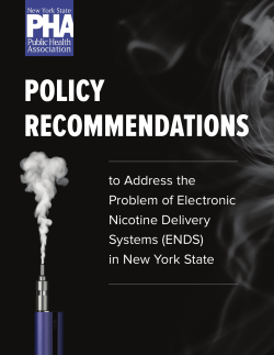 to Address the Problem of Electronic Nicotine Delivery Systems