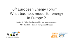 IEA In-depth Review of French Energy Policy