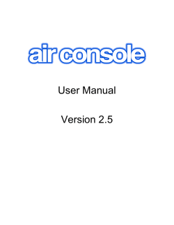 Airconsole - the only Serial Adaptor you`ll ever need