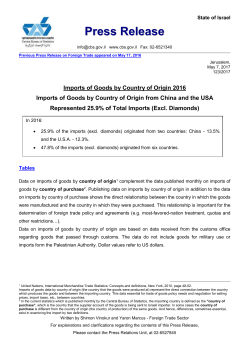 Previous Press Release on Foreign Trade appeared on May 17, 20