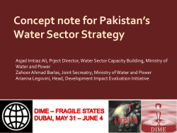 Concept note for [name of project here]