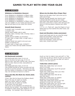 games to play with one-year-o