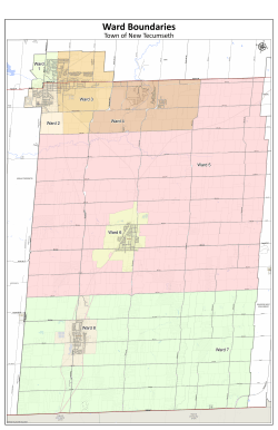 Ward Boundaries - Town of New Tecumseth