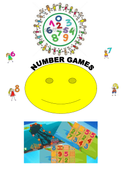 number games - St. Mary`s ICSE School